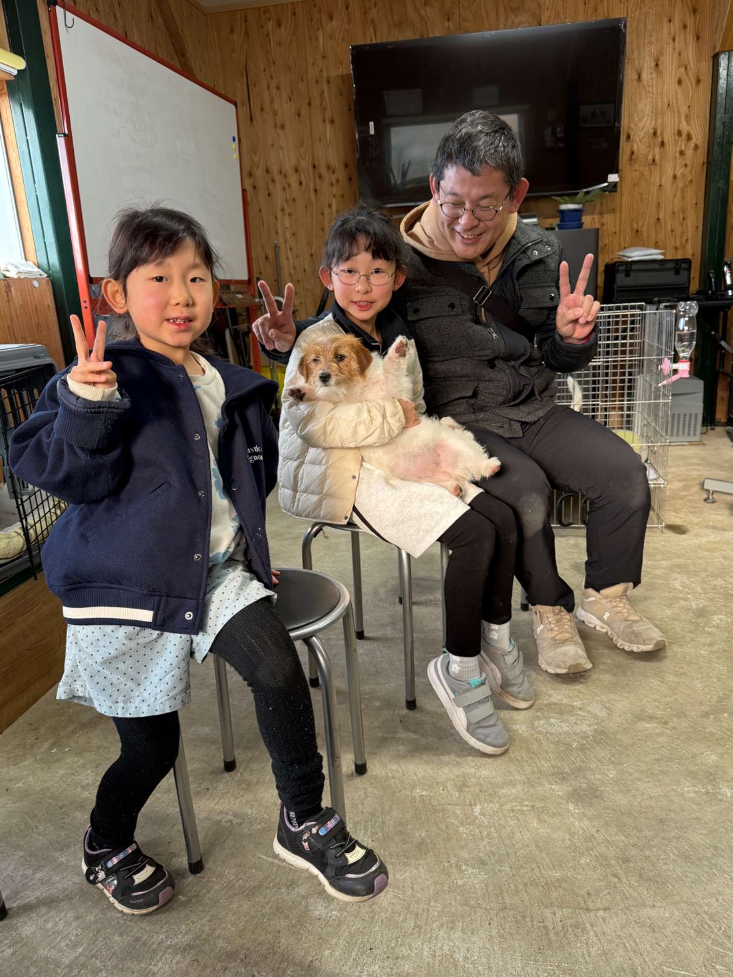 ウララちゃんのお迎え