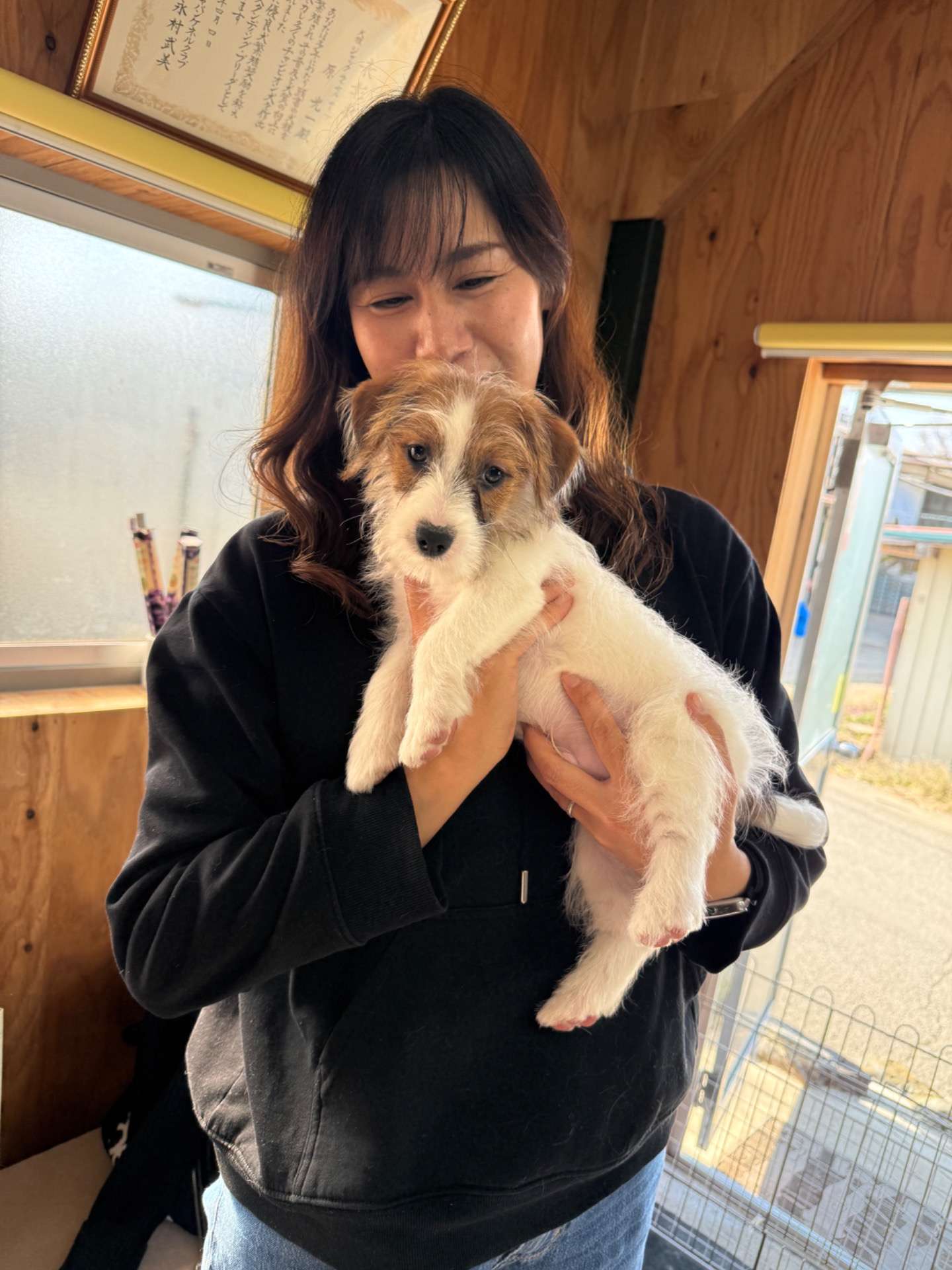 わたまるクン.ノエちゃん.レグルスくんのお迎え。